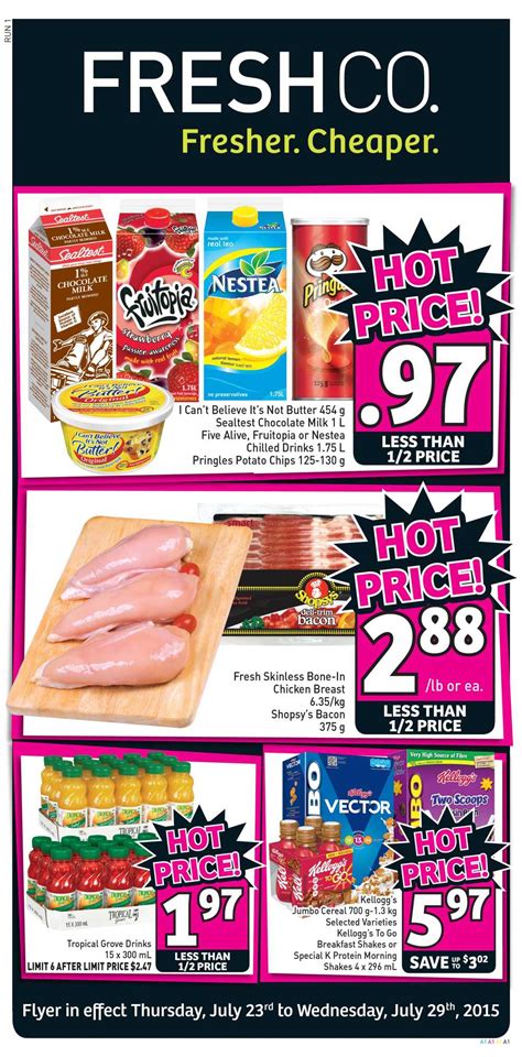 Freshco freshco - FreshCo Trout Lake & Connau. Owner Dave & Susan Russell. Address. 2555 Trout Lake Road North Bay on P1B 7S8. Get Directions. Intersection Trout Lake & Connaught. Contact 705-495-4221. Save as my store. View Store Flyer. STORE HOURS. Day Hours; Monday: 7:00 am to 10:00 pm: Tuesday: 7:00 am to 10:00 …